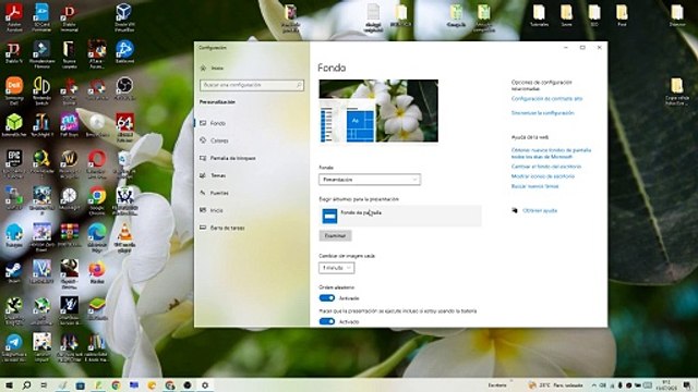 Como CAMBIAR FONDOS de PANTALLA de forma AUTOMÁTICA en WINDOWS 10 FÁCIL y RÁPIDO