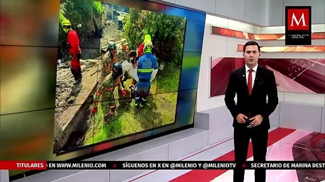 Protección Civil localiza sin vida a las cinco personas desaparecidas tras deslave en Jilotzingo