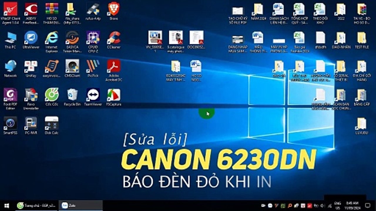 ️SỬA LỖI MÁY IN CANON BÁO ĐÈN ĐỎ KHI IN 01 TỜ #sửalỗi #máyin #canon #báođènđỏ #01 #lỗimáyin