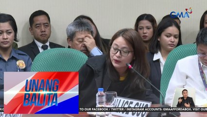 Alice Guo, muling haharap sa pagdinig ng Senado mamaya | Unang Balita