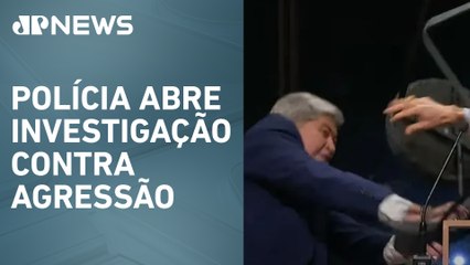 José Luiz Datena lamenta uso de violência contra Pablo Marçal