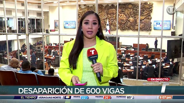 Diputados se pronuncian ante desaparición de vigas del MOP