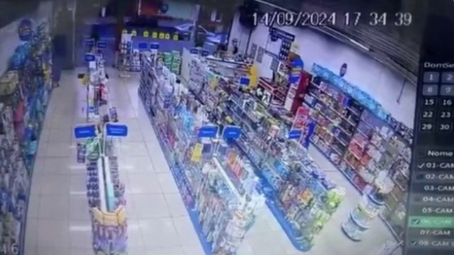 Mulher é Agredida Brutalmente em Farmácia em Belo Horizonte