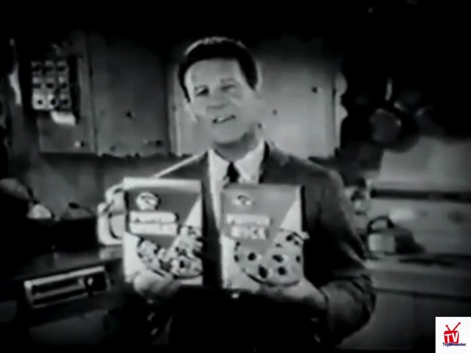 1960s Quaker Oats cereal Ozzie Nelson, Ricky Nelson & David TV commercial