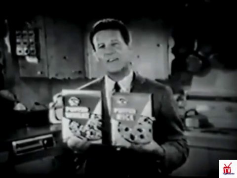 1960s Quaker Oats cereal Ozzie Nelson, Ricky Nelson & David TV commercial