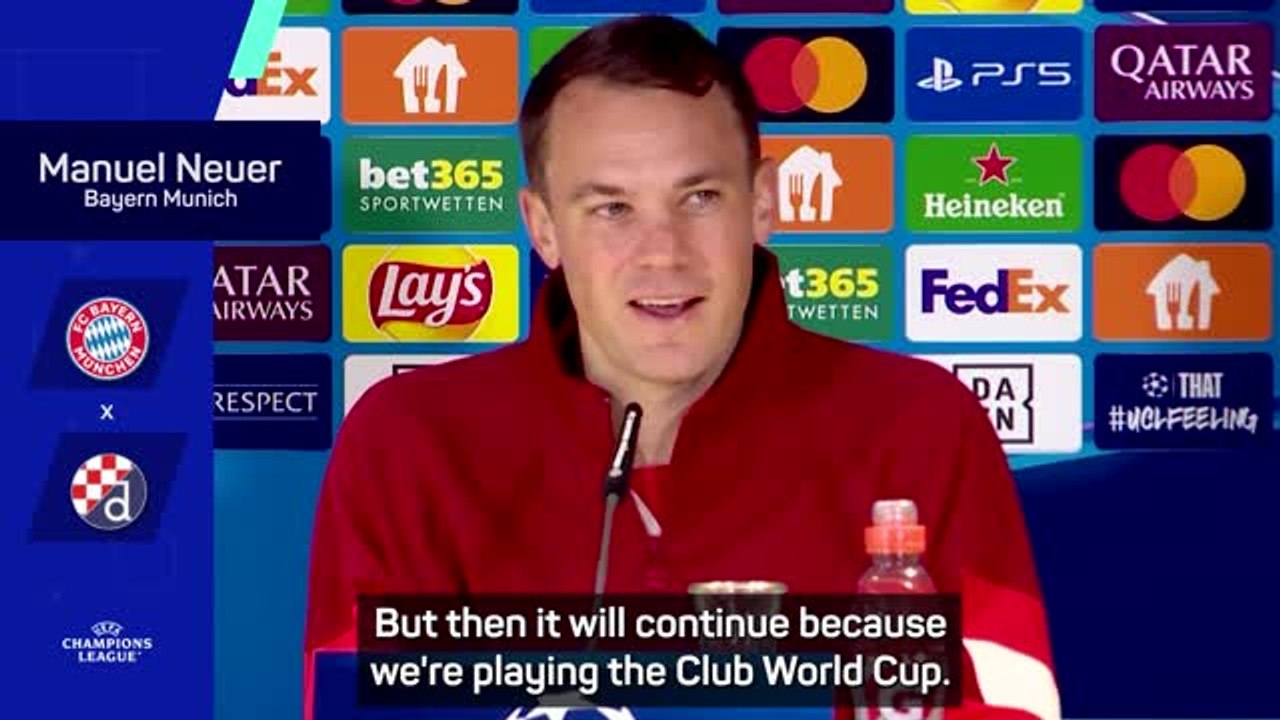 'Not starting the season to say goodbye' - Neuer on retirement rumours