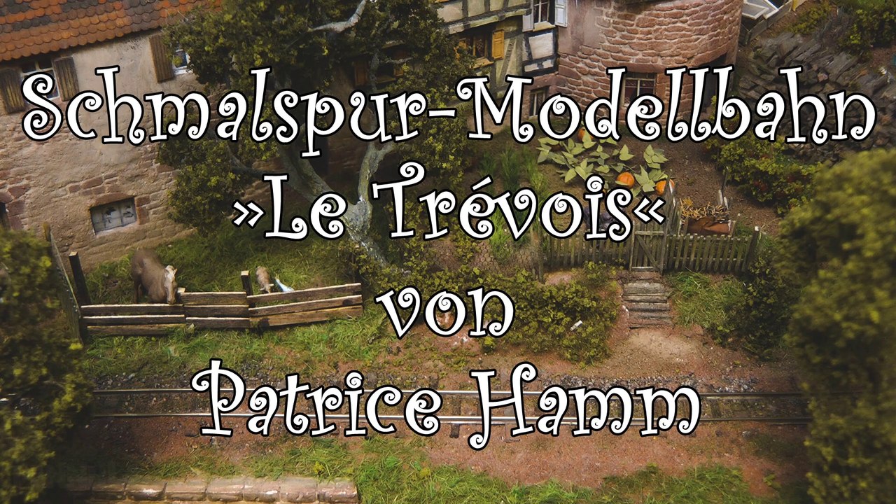 Wunderschöne modellbahnanlage „le trévois“ von patrice hamm (h0e schmalspur anlage)