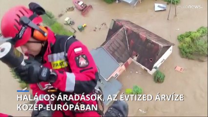 Halálos áradások, az évtized árvize Közép-Európában