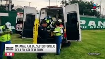 Jefe policiaco acudió a controlar una riña, pero fue asesinado