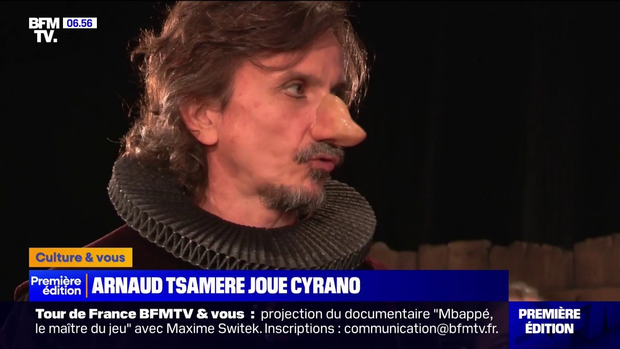 Arnaud Tsamere incarne Cyrano de Bergerac au Théâtre Montparnasse à partir de ce mardi soir
