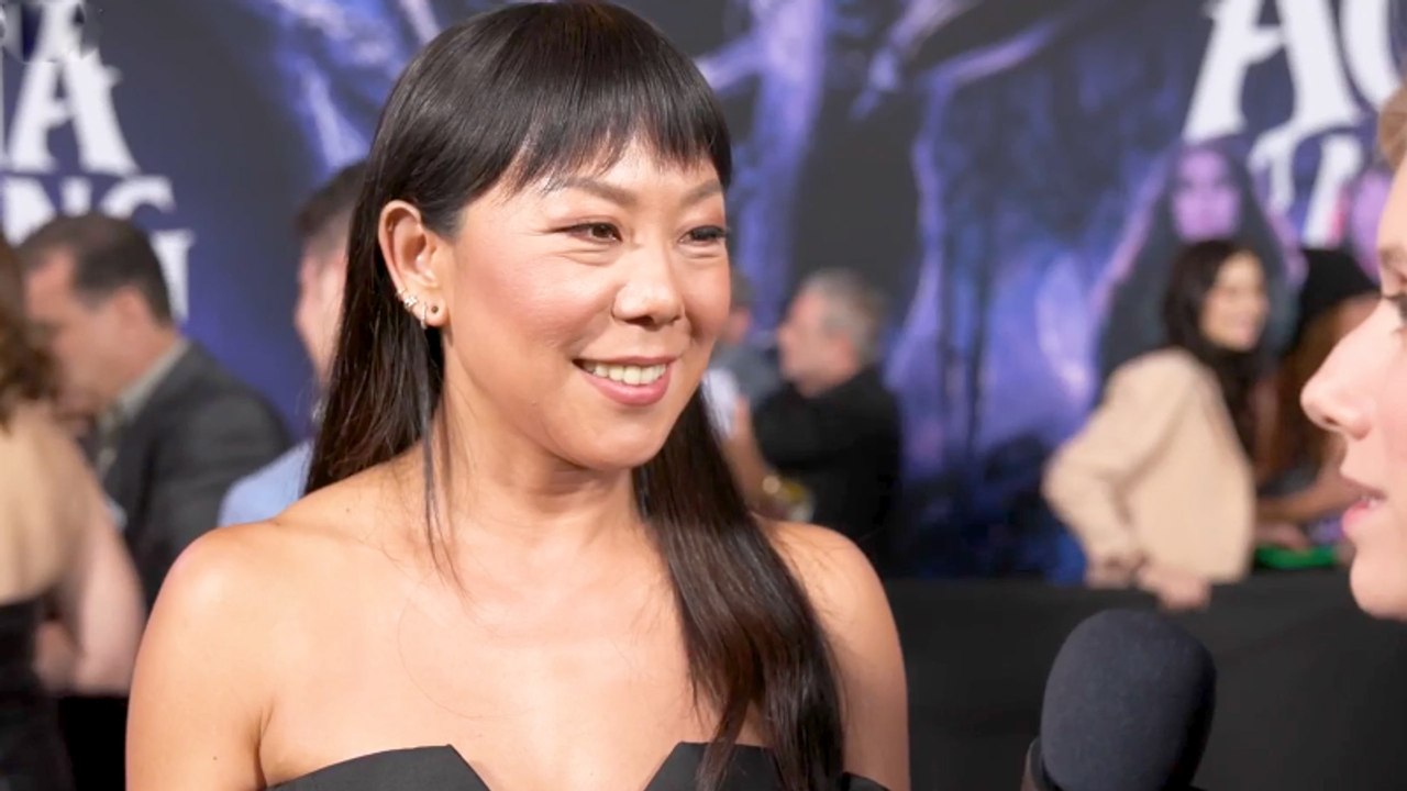 Ali Ahn Surprised by all the Musical Elements of 'Agatha All Along' | THR Video