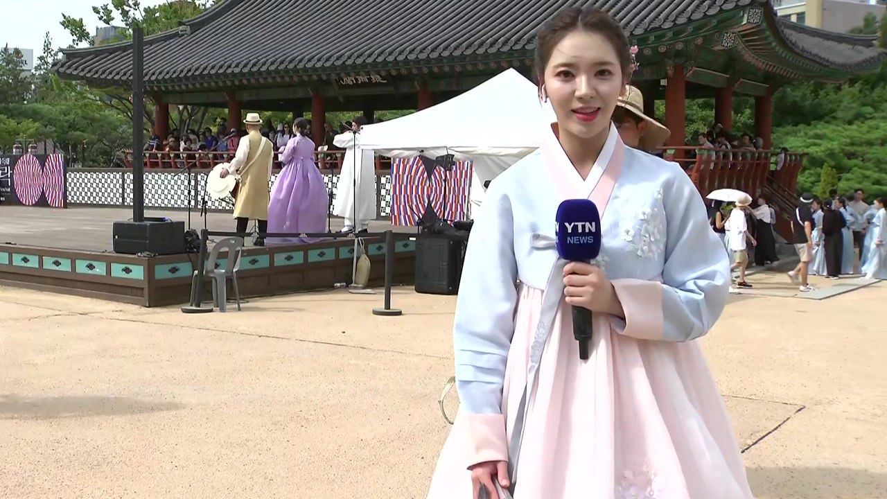 역대급 더운 추석...한옥마을 한가위 분위기 '물씬' / YTN