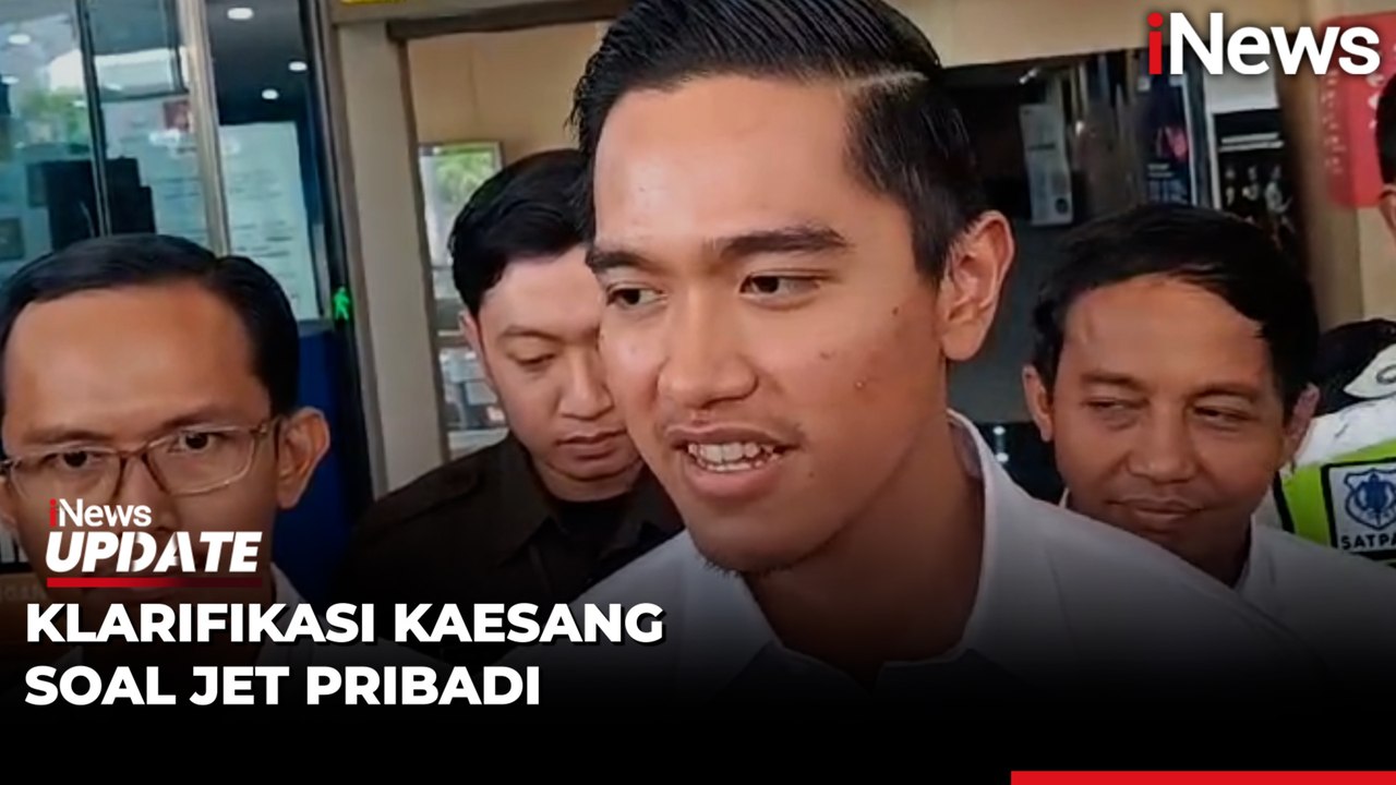 Kaesang Klarifikasi soal Jet Pribadi: Saya Datang dengan Inisiatif Sendiri