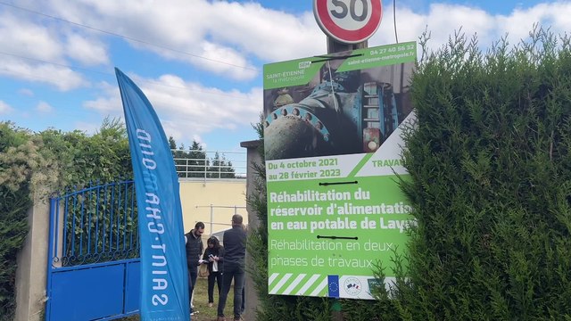 Le réservoir de Layât pour Saint-Etienne Métropole fait peau neuve.
