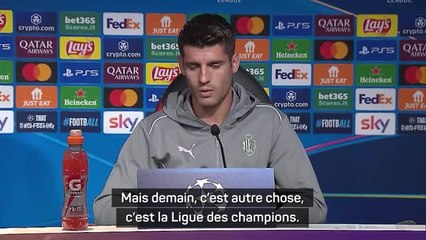 Milan - Morata ravi d'être "au plus haut niveau" avant le choc contre Liverpool