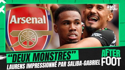"La meilleure défense d'Europe", Laurens séduit par Arsenal et son duo Gabriel-Saliba
