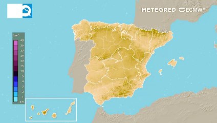 Destacado episodio de lluvias otoñal con tormentas fuertes