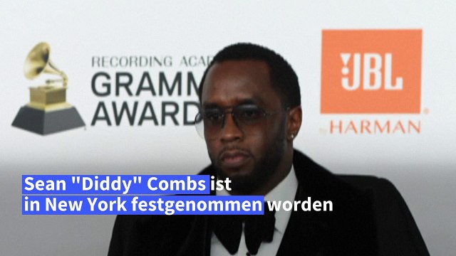 Mehrere Klagen wegen sexueller Gewalt: US-Rapper Sean Diddy Combs festgenommen