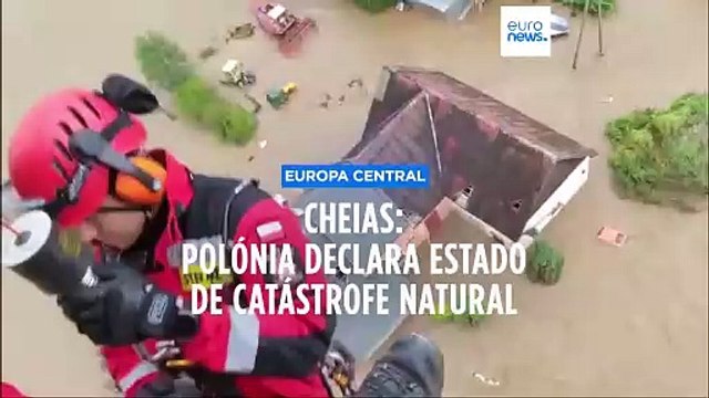 Chuvas torrenciais e inundações fazem pelo menos 16 mortos na Europa central