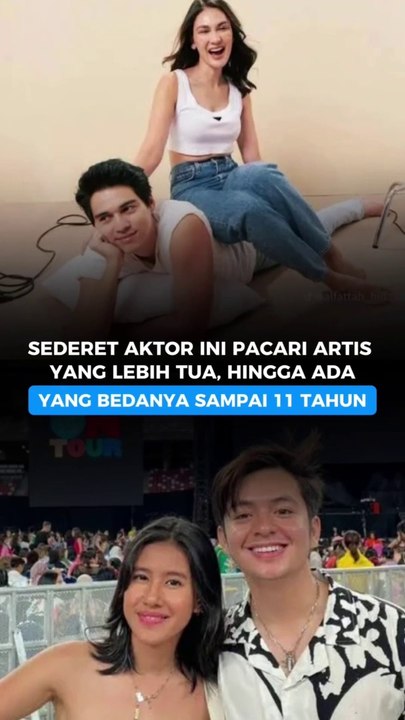 SEDERET AKTOR INI PACARI ARTIS YANG LEBIH TUA, HINGGA ADA YANG BEDANYA SAMPAI 11 TAHUN