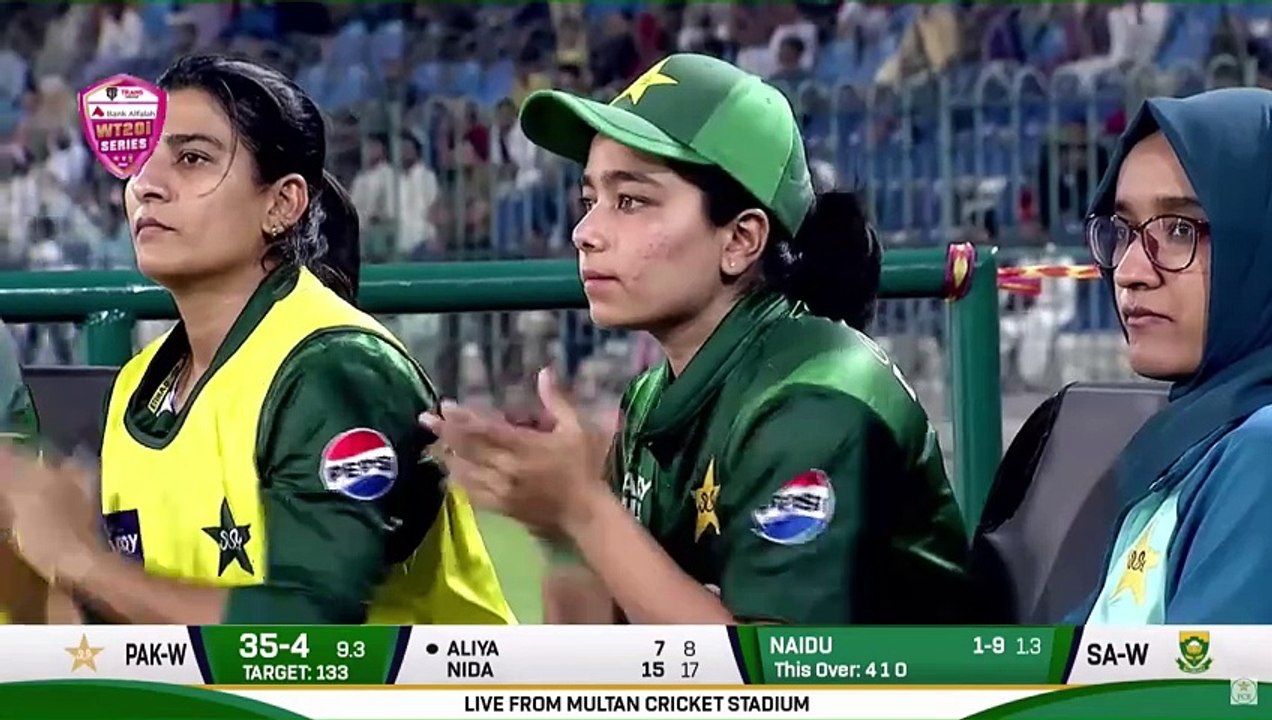 Aliya Riaz Fighting Knock ｜ Pakistan Women vs South Africa Women ｜ 1st T20I 2024 ｜ PCB ｜ M3E1K
