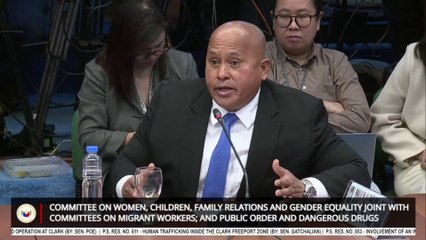 Sen. Dela Rosa questions Alice Guo about the former PNP Chief, whom she mentioned received a payroll from her | GMA Integrated News