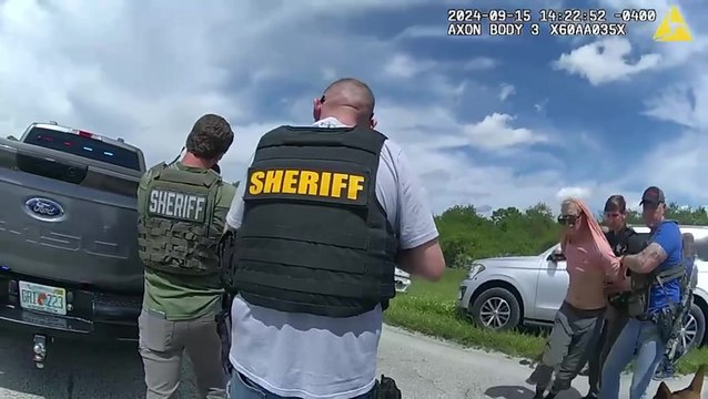 Watch moment Trump assassination suspect Ryan Routh is arrested by police