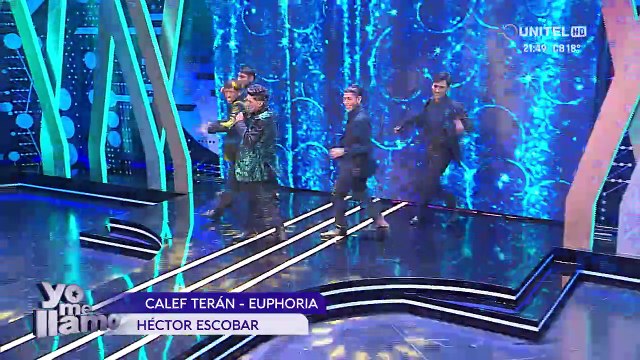 El imitador de Calef Terán abrió la gala al ritmo de la cumbia ‘Amor y odio’