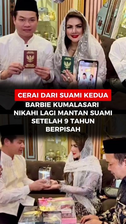 Cerai dari Suami Kedua, Barbie Kumalasari Nikahi Lagi Mantan Suami Setelah 9 Tahun Berpisah