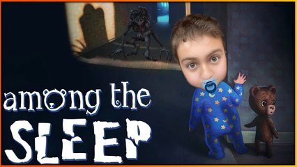 BEBEKLİ KORKUNÇLU OYUN | AMONG THE SLEEP TÜRKÇE | HAN KRAL EKİP