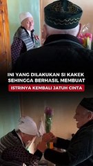Ini yang Dilakukan si Kakek Sehingga Berhasil Membuat Istrinya Kembali jatuh Cinta, Bahkan Setelah 60 tahun Bersama