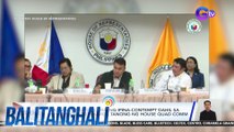 Cassandra Li Ong, muling ipina-contempt dahil sa hindi pagsagot sa mga tanong ng house quad comm | Balitanghali