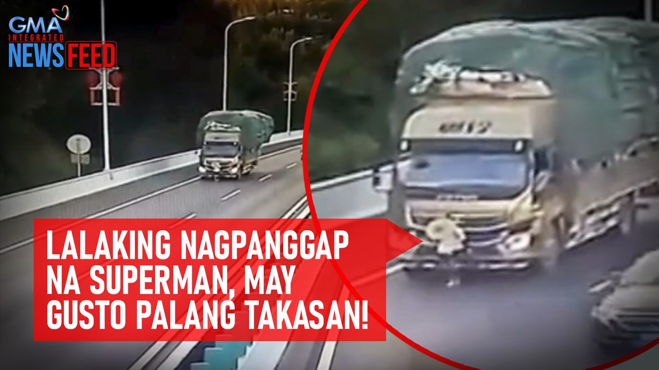 Lalaking nagpanggap na Superman, may gusto palang takasan! | GMA Integrated Newsfeed