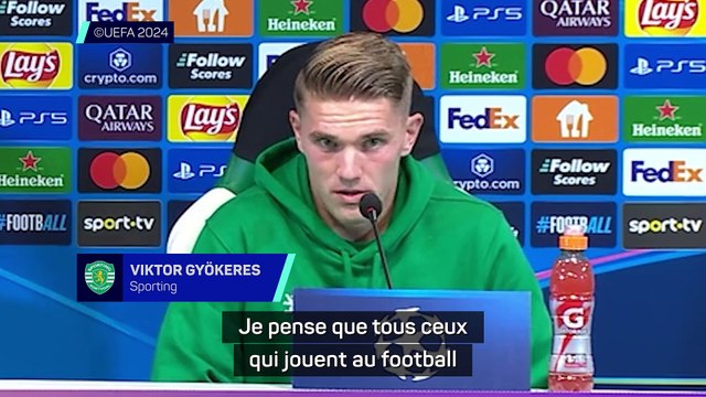 Gyokeres : Tous ceux qui jouent au football rêvent de jouer la Ligue des champions