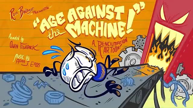 Age Against The Machine | Pencilmation Animation Cartoons - Funny Pencil Adventures