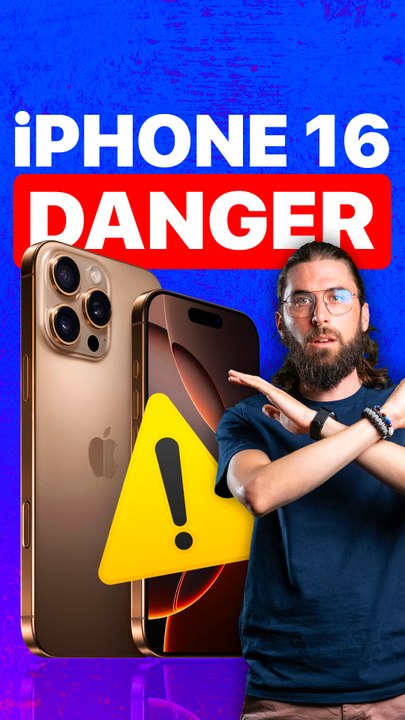 DANGER iPHONE 16 ⚠️