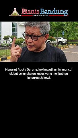 adalah skandal Jet Pribadi dan fufufafa yang terkait dengan putra Jokowi, Kaesang dan Gibran yang terus bergulir di media sosial.