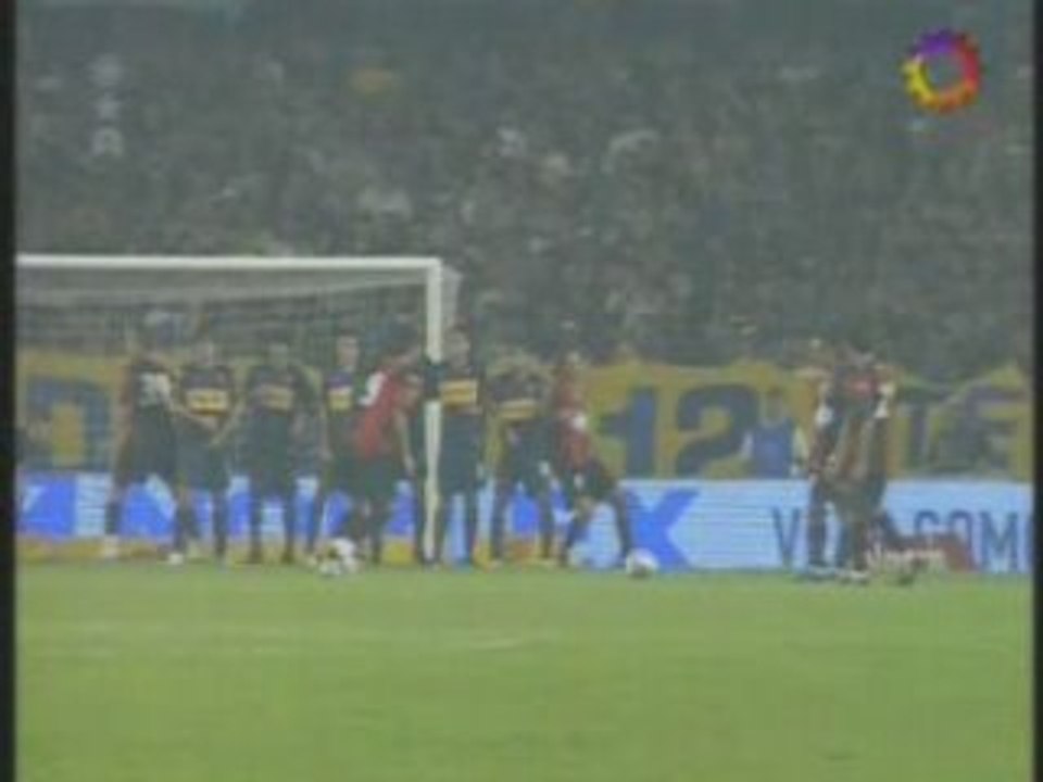 gol de Newell´s a Boca