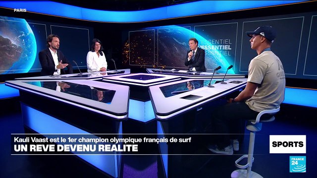 JO 2024 : Kauli Vaast, premier champion olympique français de surf