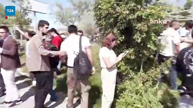 Fernas Madencilik işçileri eylemde | Polis önce “Kimseyi ters kelepçeyle gözaltına almıyoruz” dedi sonra ters kelepçe yapıldı!