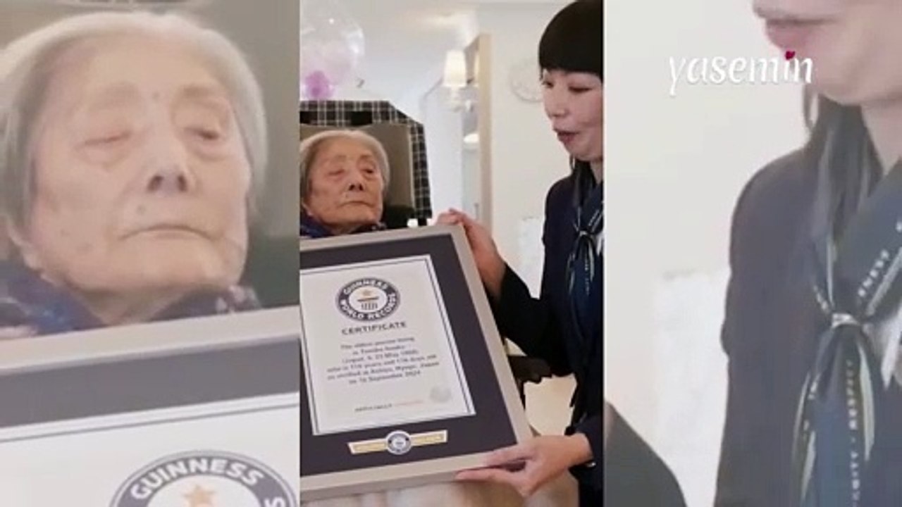 Dünyanın en yaşlı insanı 116 yaşındaki Japon To...