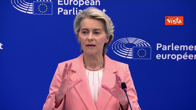 Von der Leyen: Nomina Fitto riflette importanza Italia e ruolo Ecr al Parlamento europeo