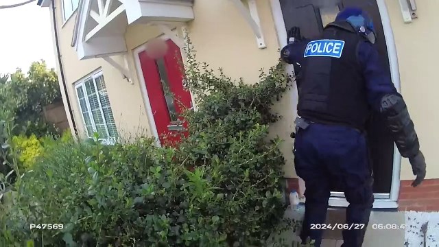 Police saw through door to raid drug dealer’s home in Peterborough