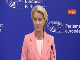 Von der Leyen: "Nomina Fitto riflette importanza Italia e ruolo Ecr al Parlamento europeo"