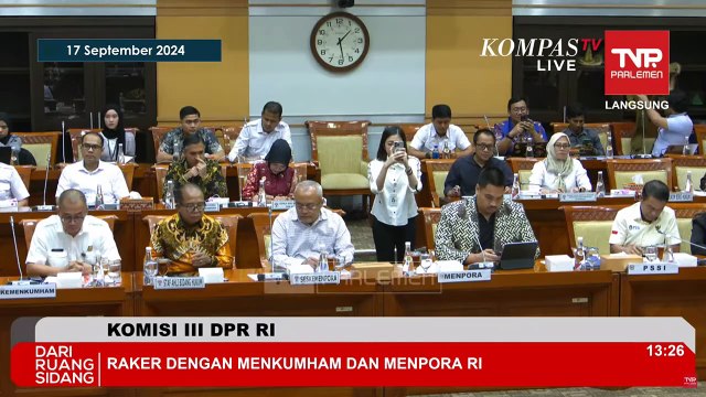 [FULL] Tok! Komisi III DPR Setujui Naturalisasi Eliano Reijnders dan Mees Hilgers