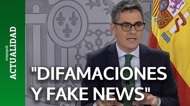 Bolaños habla de difamaciones y publicaciones no veraces