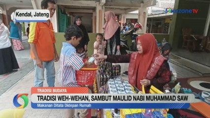 Tradisi Weh-wehan untuk Merayakan Kelahiran Nabi Muhammad SAW