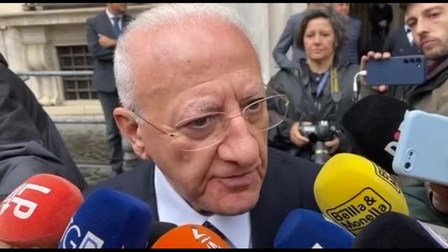 De Luca: Fitto difenda le politiche di coesione da spinta centralista