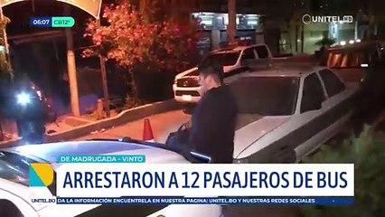 Chofer de bus se vio obligado a parar en Vinto para pedir la intervención de la Policía