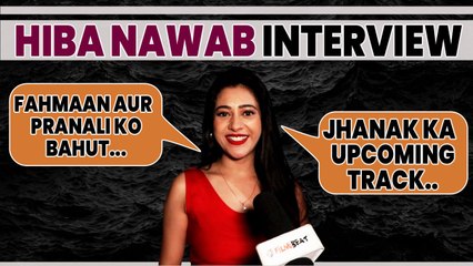 Hiba Nawab Jhanak के 300 episodes पूरे होने पर हुई भावुक, Pranali, Fahmaan के नए show पर बोलीं